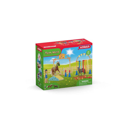 Schleich Animales y Dinosaurios Set de entrenamiento Agility para ponis - Schleich SCH42481