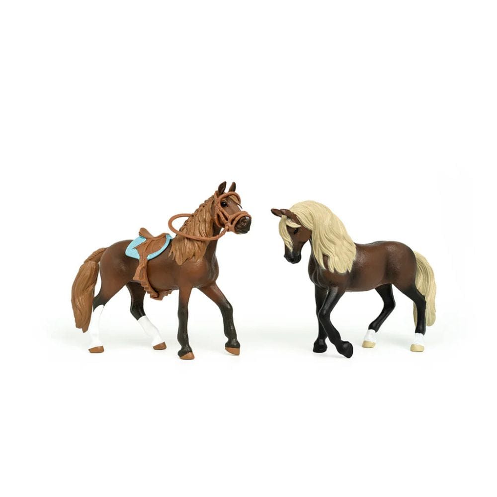 Schleich Animales y Dinosaurios Set de iniciación Paso Peruano coleccionable Horse Club - Schleich SCH42738