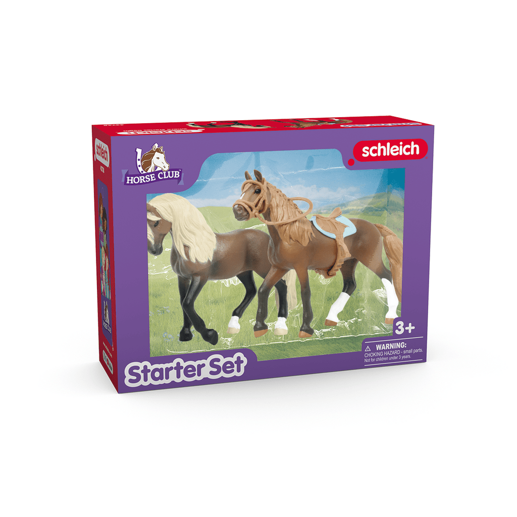 Schleich Animales y Dinosaurios Set de iniciación Paso Peruano coleccionable Horse Club - Schleich SCH42738