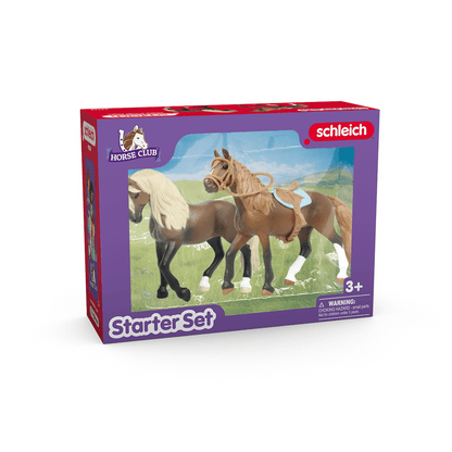 Schleich Animales y Dinosaurios Set de iniciación Paso Peruano coleccionable Horse Club - Schleich SCH42738