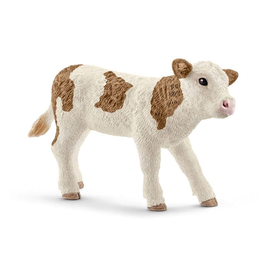 Schleich Animales y Dinosaurios Ternero Simmental coleccionable - Schleich SCH17073