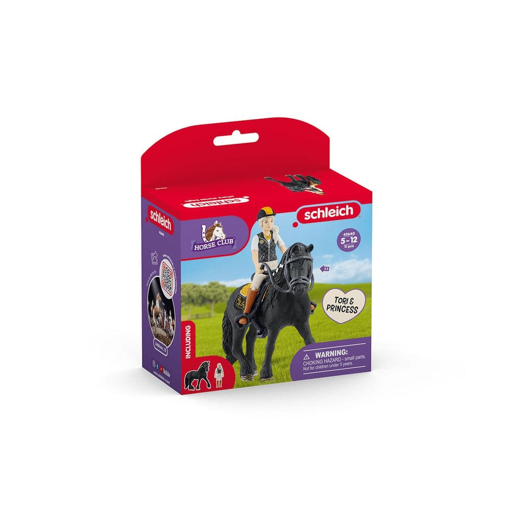 Schleich Animales y Dinosaurios Tori & Princess coleccionable Horse Club - Schleich SCH42640