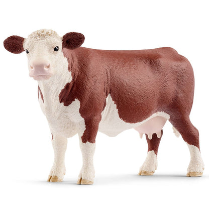 Schleich Animales y Dinosaurios Vaca Hereford coleccionable - Schleich SCH13867