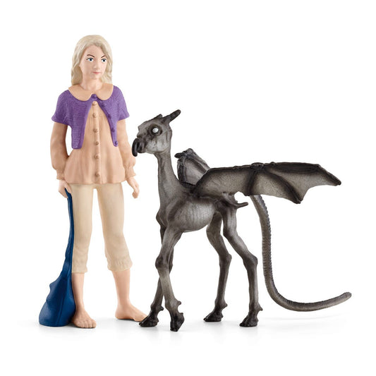 Schleich Figuras de colección Figura coleccionable Luna Lovegood & Baby Thestral - Schleich SCH42636
