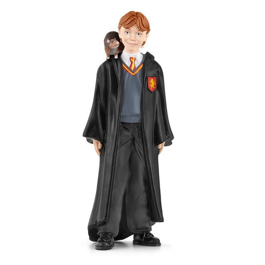 Schleich Figuras de colección Figura coleccionable Ron Weasley & Scabbers- Schleich SCH42634