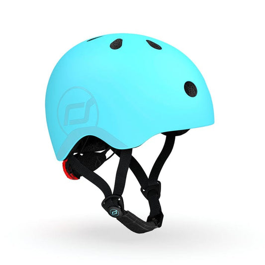 SCOOT AND RIDE Accesorios de Bicicletas Casco Blueberry Con Luz Led S-M S240