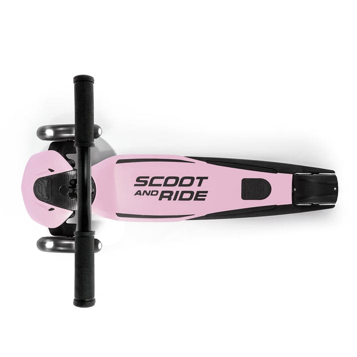 Scoot And Ride Scooter Scoot and Ride Scooter Highway Kick 5 Rose LED - Scoot and Ride