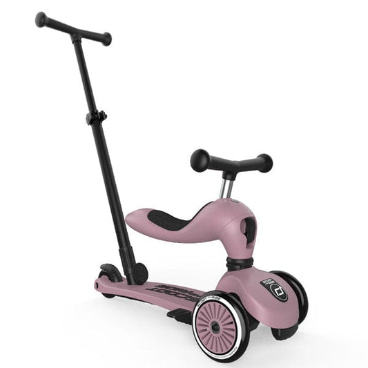 SCOOT AND RIDE Scooter Scooter 2 en 1 K1 Push and Go Wildberry - Scoot and Ride S277