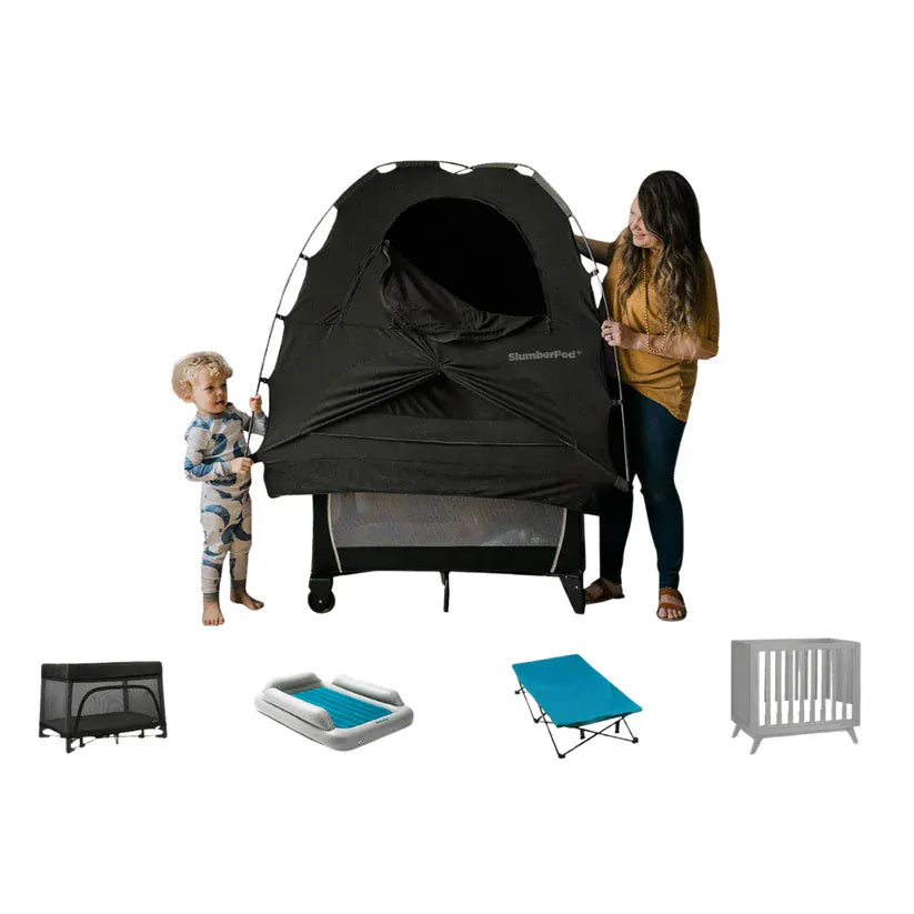 Slumberpod Blackout Carpa Slumber Pod 3.0 + Ventilador - Slumberpod SLU-BLA-GRA-C