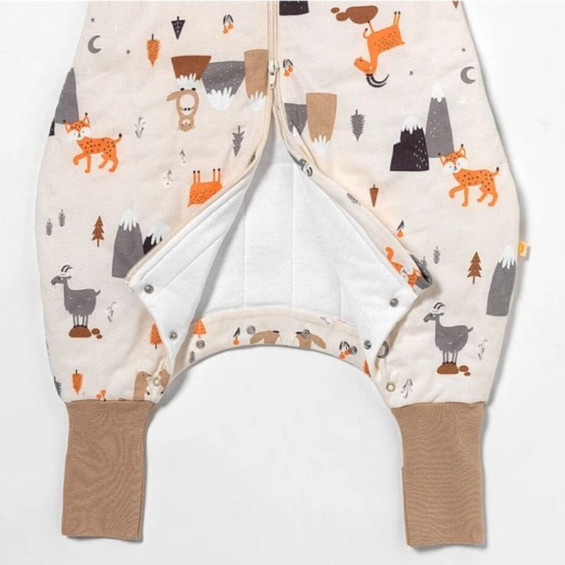 SLUMBERSAC Sacos de Dormir Saco de dormir Tog 2.5 desmontable con pies montaña 18 a 24 meses 771-25fsn