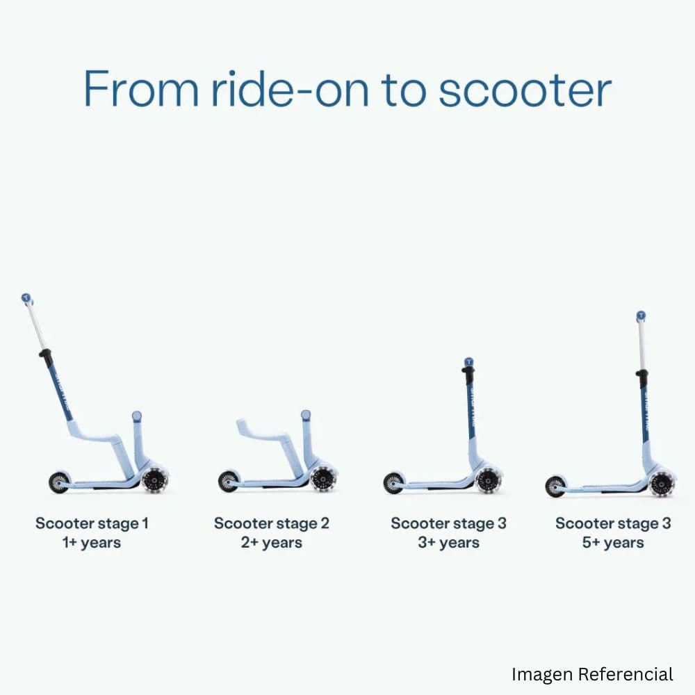 Smartrike Scooter Scooter 3 en 1 Xtend Mini Ride Artici Blue - Smartrike SMTK2501301