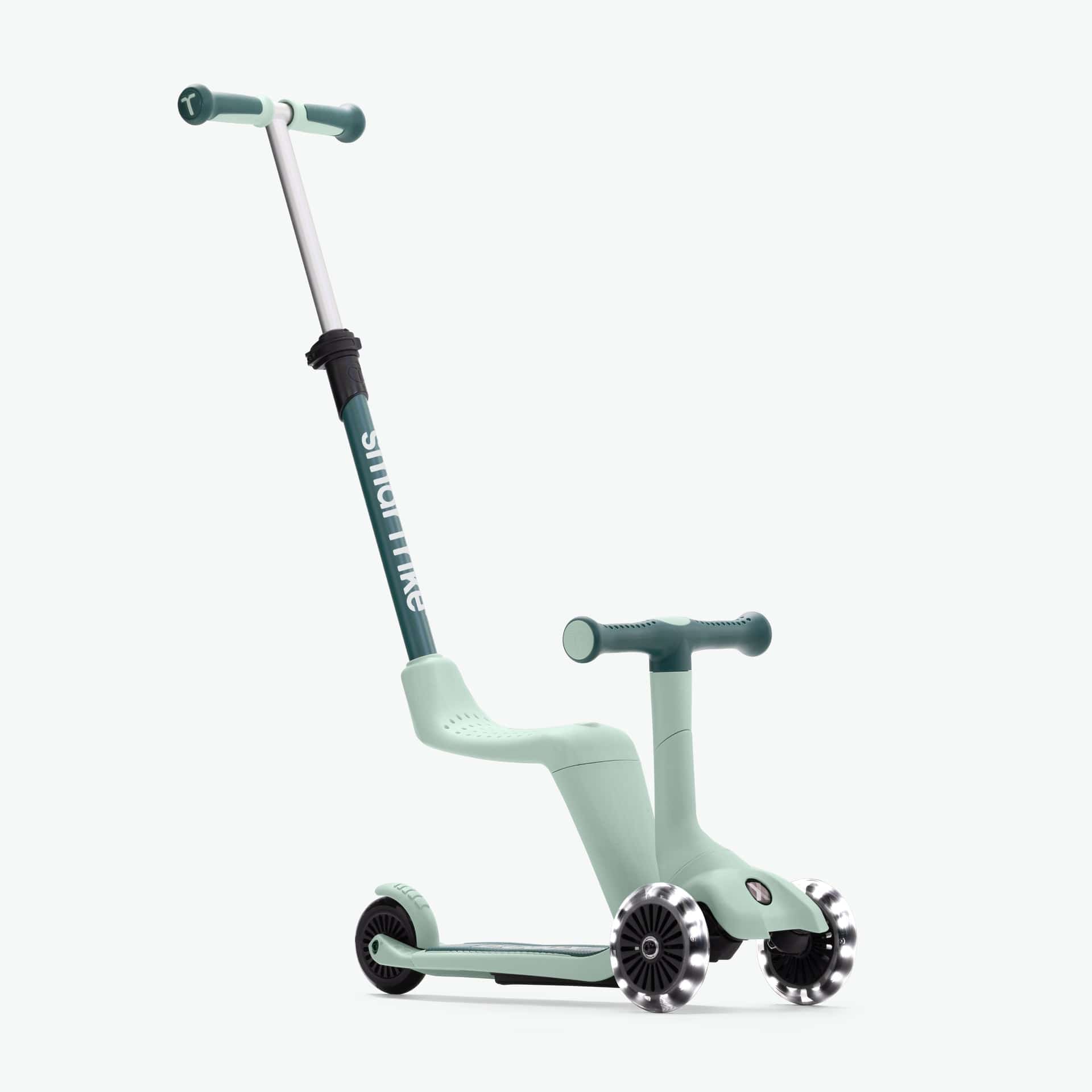 Smartrike Scooter Scooter 3 en 1 Xtend Mini Ride Sage green - Smartrike SMTK2501304