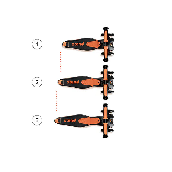 Smartrike Scooter Scooter 3 en 1 Xtend Ride On Orange - Smartrike SMTK2401303