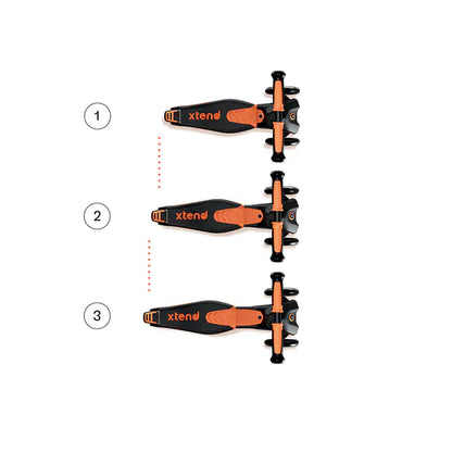 Smartrike Scooter Scooter 3 en 1 Xtend Ride On Orange - Smartrike SMTK2401303