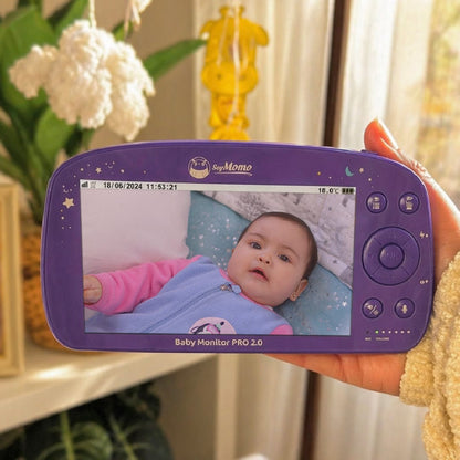 SoyMomo Monitor / Cámara para bebé Monitor de Bebé Baby Monitor Pro 2.0 - Soymomo Babymonitorpro20