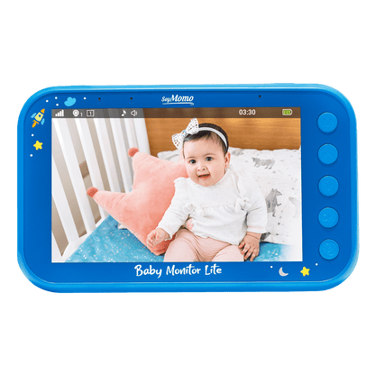 SoyMomo Seguridad Baby Monitor Lite Azul - Pantalla 4,3 SMHBML1BL