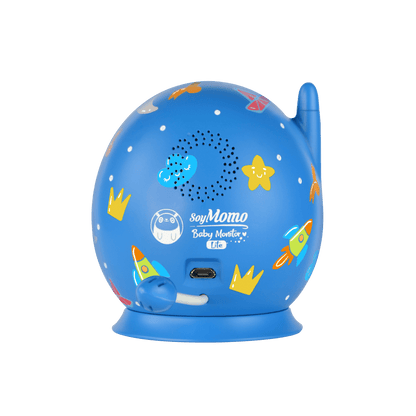 SoyMomo Seguridad Baby Monitor Lite Azul - Pantalla 4,3 SMHBML1BL