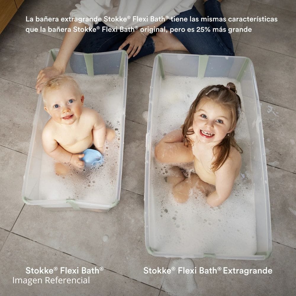 Stokke Tinas Tina plegable para Bebé Flexi bath XL Sandy Beige - Stokke 535912