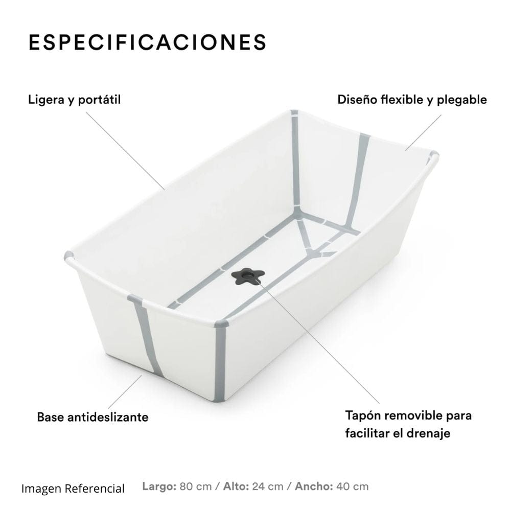 Stokke Tinas Tina plegable para Bebé Flexi bath XL Sandy Beige - Stokke 535912