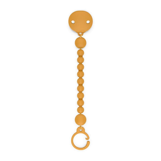Suavinex Accesorios bebé Porta Chupete de Silicona Mostaza 401520