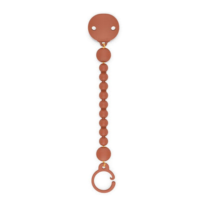 Suavinex Accesorios bebé Porta Chupete de Silicona Terracota 401519