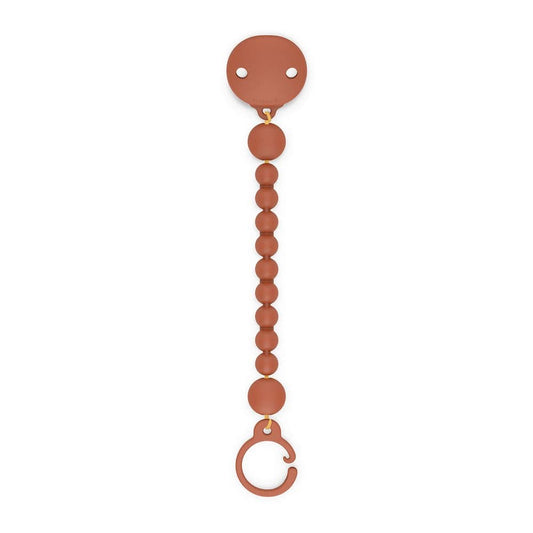 Suavinex Accesorios bebé Porta Chupete de Silicona Terracota 401519