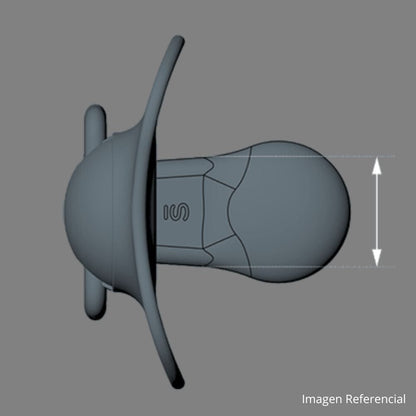 Suavinex Chupete Chupete fisiológico SX Pro Silicona 6 a 18 meses Talla 2 Lake Green - Suavinex 308090