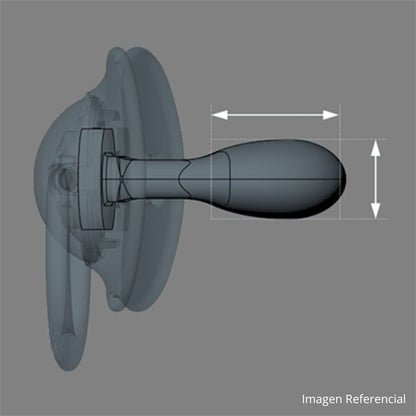 Suavinex Chupete Chupete fisiológico SX Pro Silicona 6 a 18 meses Talla 2 Lake Green - Suavinex 308090