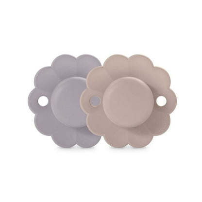 Suavinex Chupete Chupete x2 fisiológico silicona 6 - 18 meses Talla 2 Wonder Lave / PMauv - Suavinex 308407