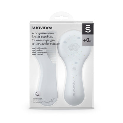 Suavinex Cuidado Personal Pack de Cepillo con peine Dreams Azul - Suavinex 402607