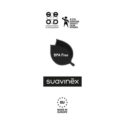Suavinex Mamadera Pack Zero Zero Mamadera Flujo Adaptable 180ml + Chupete Zero Zero -2/2 meses - Suavinex 307775