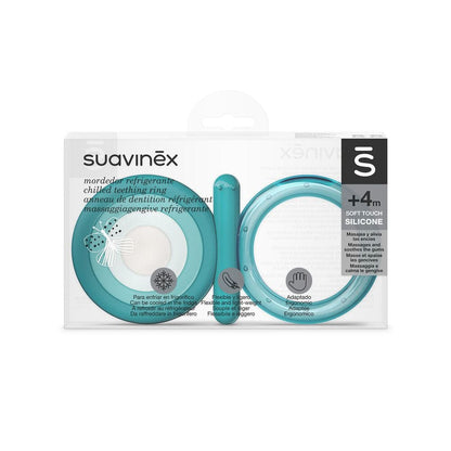 Suavinex Mordedores Mordedor de silicona Etapa 2 Azul - Suavinex 401438