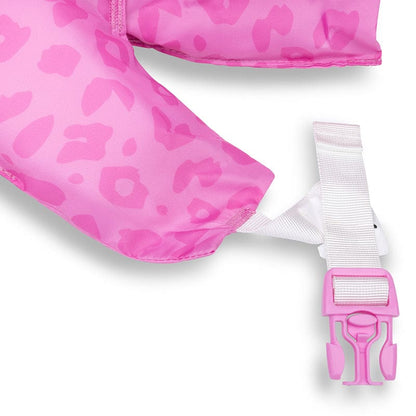 Swim Essentials Flotadores Chaleco con manguitos Leopardo rosa 2-6 años - Swim Essentials 2024SE1003