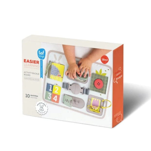 Taf Toys Destreza y Habilidades Tablero de hebillas de actividad 13295
