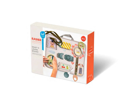 Taf Toys Juguetes de actividades para bebés Tablero de actividades Snapn Learn - Taf Toys 13485