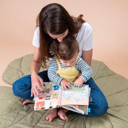 Taf Toys Libros de Tela Libro sensorial Quiet Busy - Taf Toys 13355