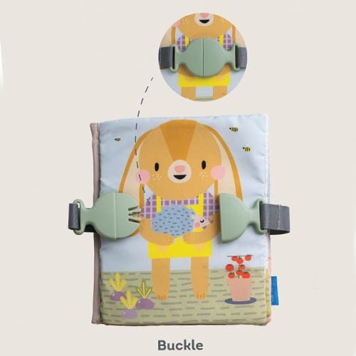 Taf Toys Libros de Tela Libro sensorial Quiet Busy - Taf Toys 13355