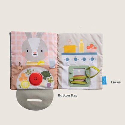 Taf Toys Libros de Tela Libro sensorial Quiet Busy - Taf Toys 13355