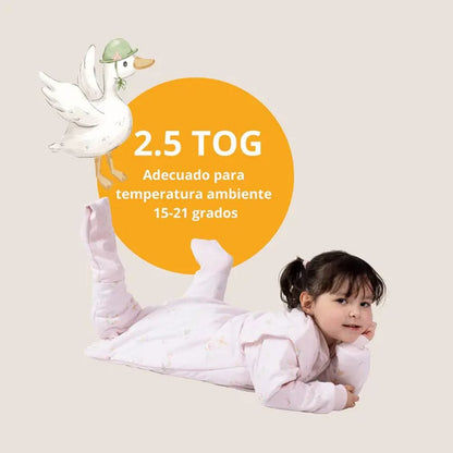The Dream Bag Sacos de Dormir Saquito de dormir con pies 90 cm TOG 3.5 Farmy Pink 2-3 años - The dream bag FS11-35-3