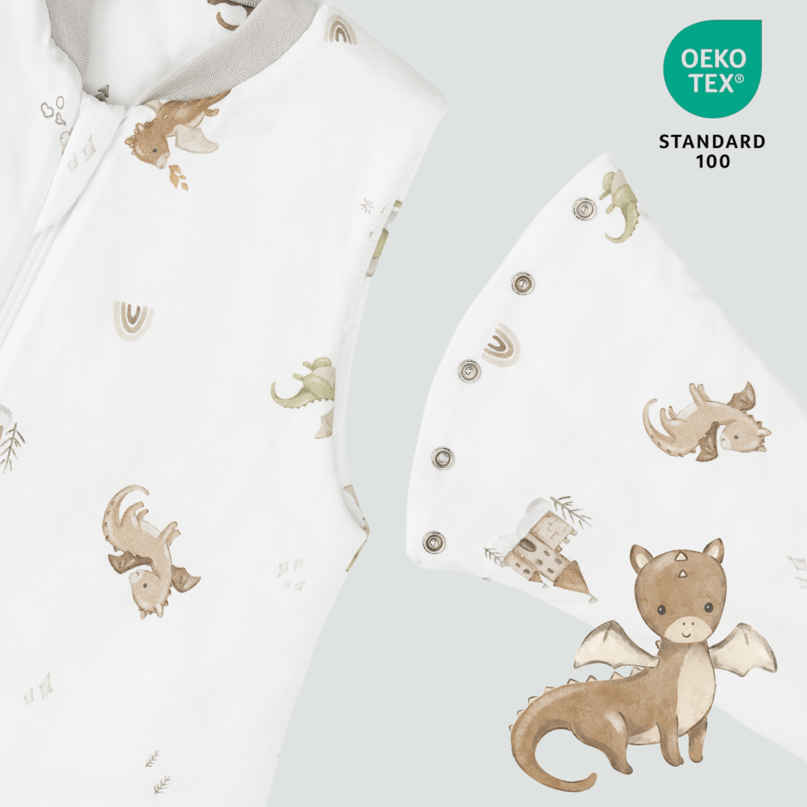 The Dream Bag Sacos de Dormir Saquito de Dormir Dragons 0–6 meses TOG 2.5 – The Dream Bag DB-SL6-25-1