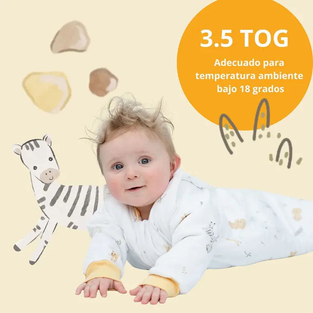 The Dream Bag Sacos de Dormir Saquito de dormir TOG 3.5 Safari 0-6 meses - The dream bag SL03-35-1