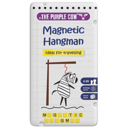 The Purple Cow Juegos de mesa Juego Magnético de Viaje - El Ahorcado - The Purple Cow TPC681