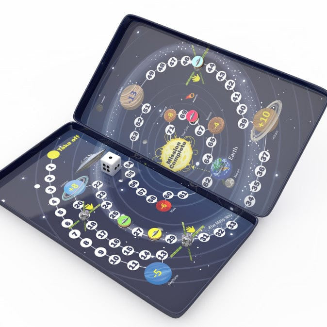 The Purple Cow Juegos de mesa Juego Magnético de Viaje - Misión Espacial - The Purple Cow TPC740