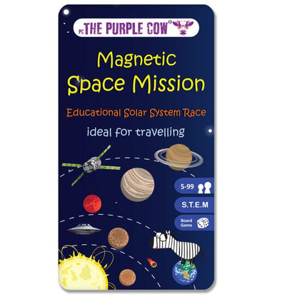 The Purple Cow Juegos de mesa Juego Magnético de Viaje - Misión Espacial - The Purple Cow TPC740
