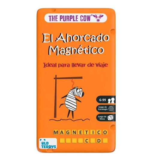 The Purple Cow Juegos Magnéticos Juego Magnético de Viaje - El Ahorcado - The Purple Cow TPC681