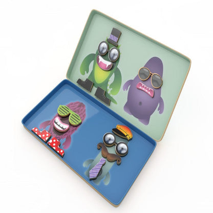 The Purple Cow Juegos Magnéticos Juego Magnético de Viaje - Fábrica de Monstruos - The Purple Cow TPC771