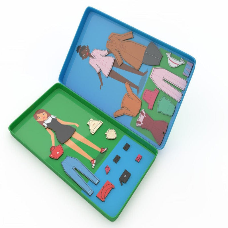 The Purple Cow Juegos Magnéticos Juego Magnético de Viaje -  Vísteme - The Purple Cow TPC566