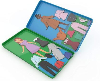 The Purple Cow Juegos Magnéticos Juego Magnético de Viaje -Vísteme - The Purple Cow TPC566