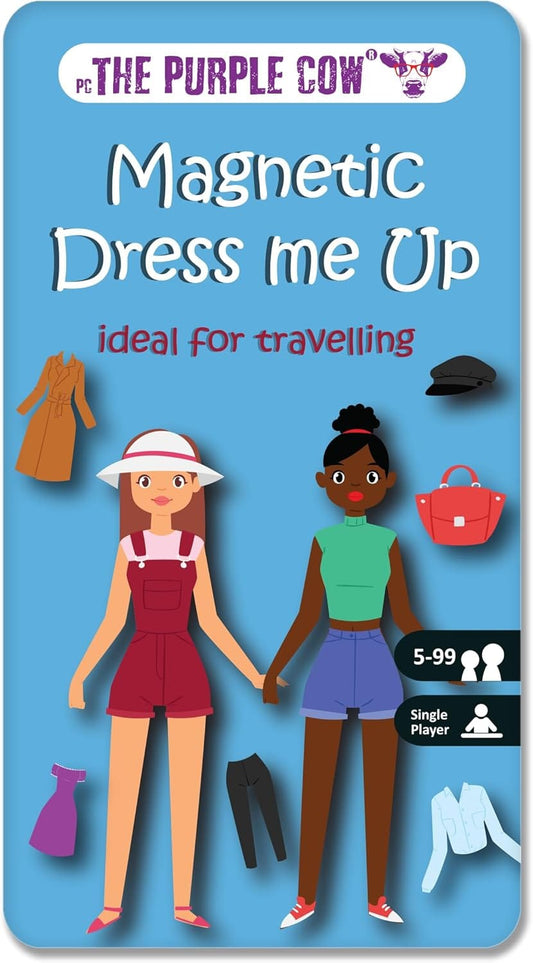 The Purple Cow Juegos Magnéticos Juego Magnético de Viaje -Vísteme - The Purple Cow TPC566
