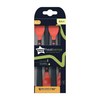 Tommee Tippee Alimentación Pack 4 Cucharas bebé con Sensor de Temperatura - Timmee Tippee TT44718802